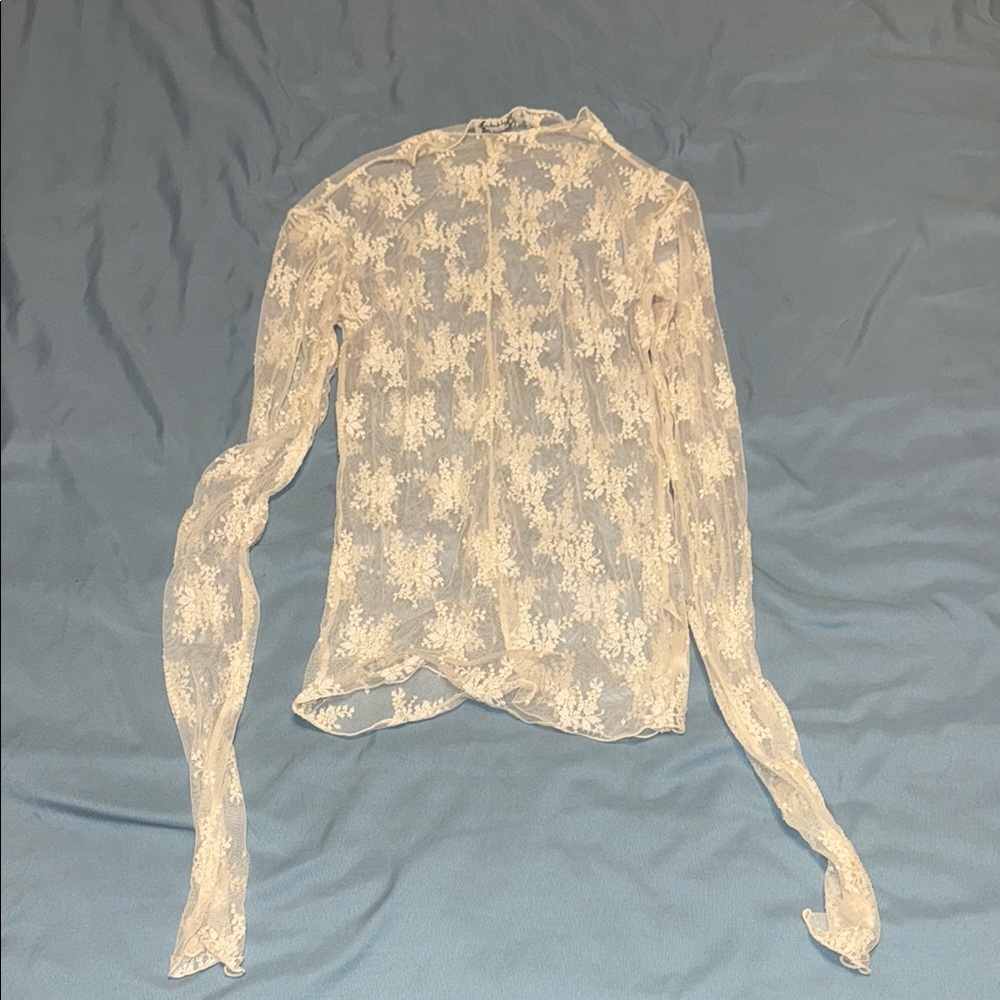Free People lace top
